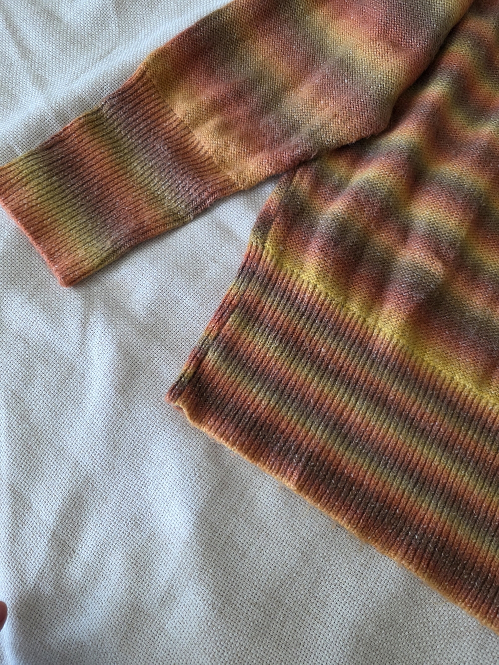 Beach Lunch Lounge Womans Rainbow Turtleneck Sweater Size XXL 20 Plus - Picture 4 of 10